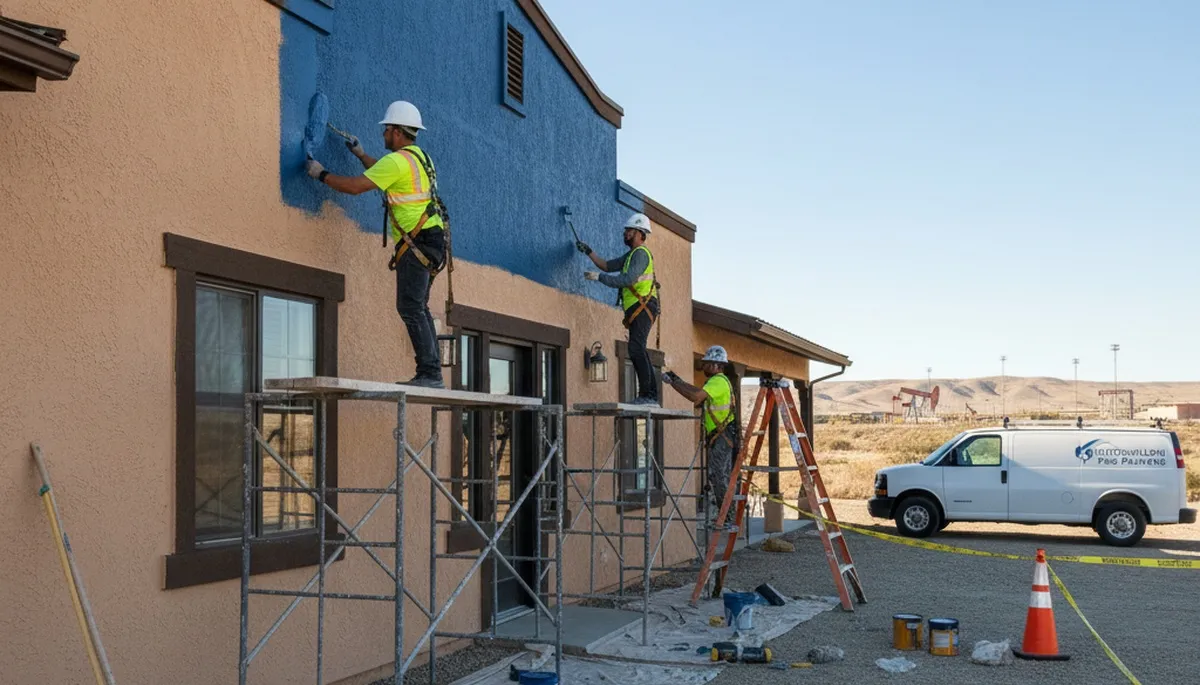 Bakersfield, CA painters providing professional house painting services