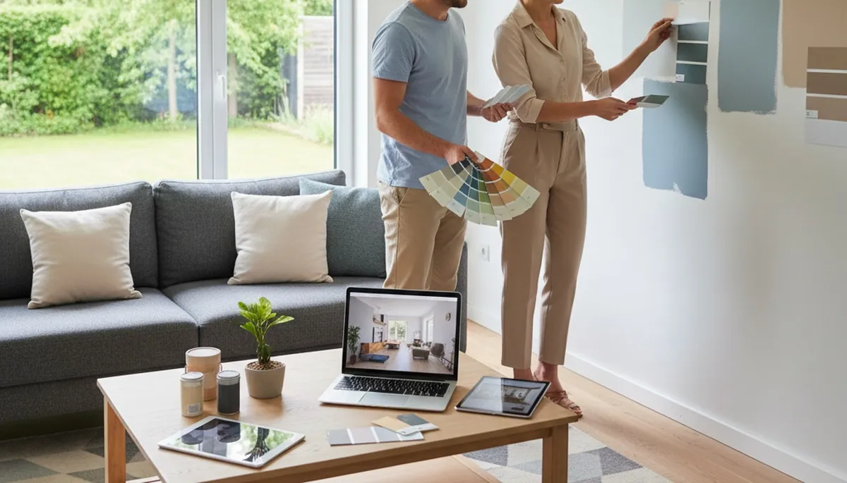 Bakersfield Paint Pros color consultation for UV-resistant paint in Bakersfield, CA