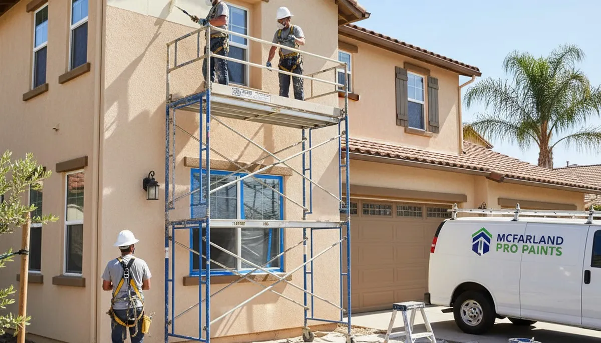 Professional Bakersfield, CA painters providing residential and commercial painting services