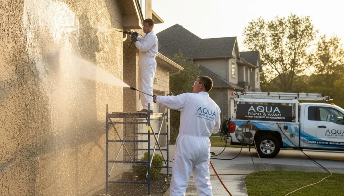 Pressure cleaning service in Bakersfield, CA for exterior surfaces and curb appeal