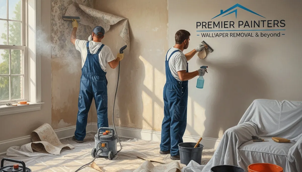 Bakersfield, CA wallpaper removal service preparing walls for painting and new finish